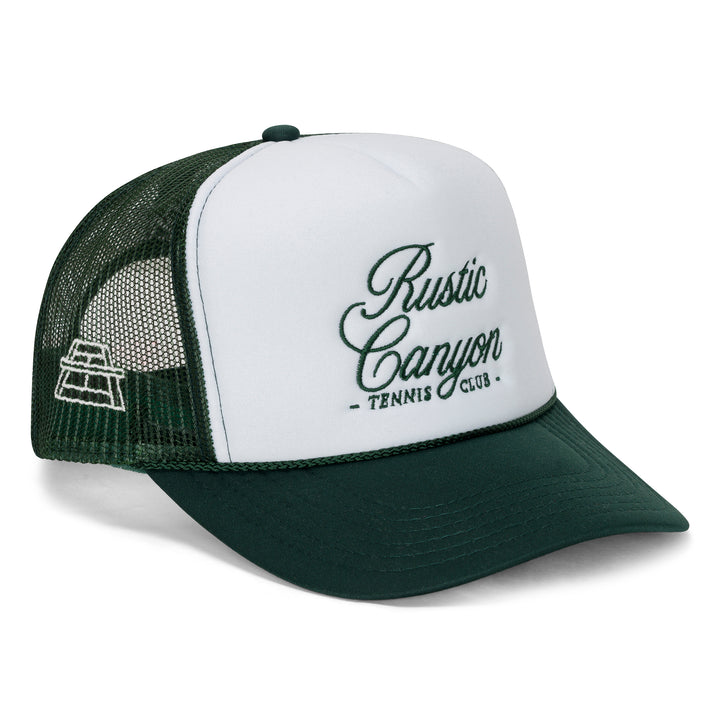 Forest Green RCTC Script Foam Snapback Trucker Hat