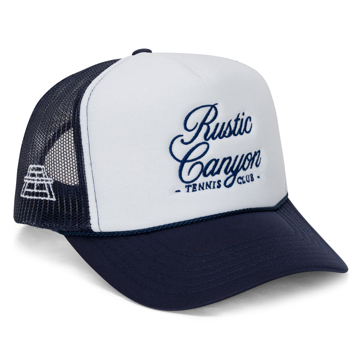 Navy RCTC Script Foam Snapback Trucker Hat